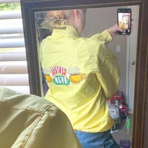 Yellow Friends tv show bomber jacket